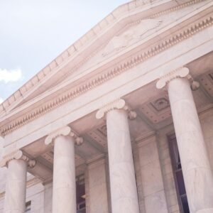 Government finance building representing CFTC crypto regulation