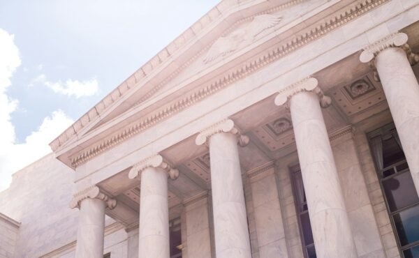 Government finance building representing CFTC crypto regulation