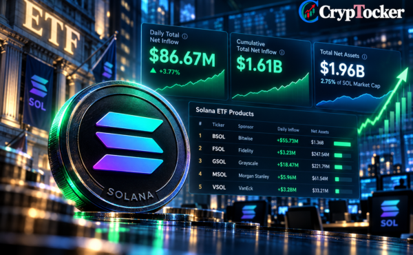 Solana Crypto Holds $120 as ETF Inflows Strengthen SOL Outlook