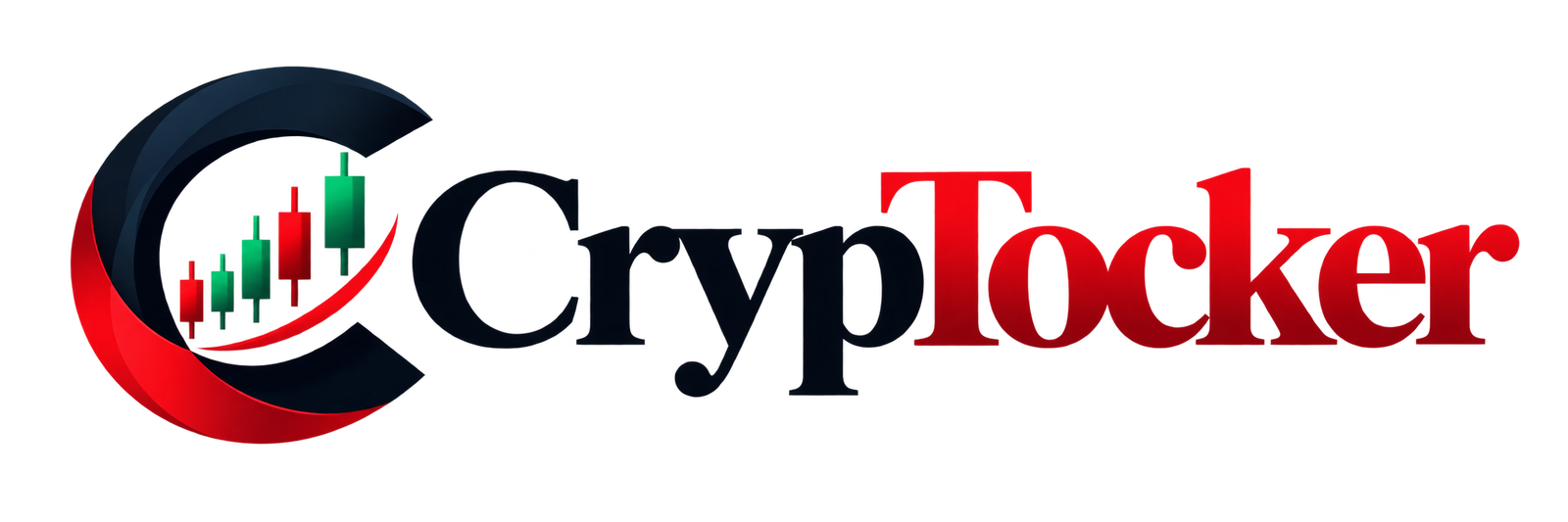 CrypTocker logo with candlestick chart