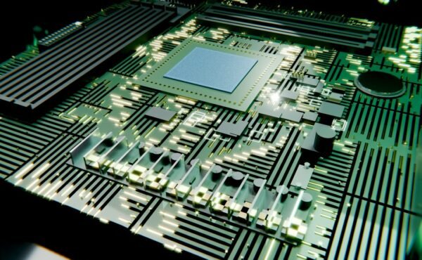 AI processor representing Meta custom AI chip infrastructure