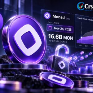 Monad Crypto Faces 16.6B MON Unlock as Price Holds Near $0.03