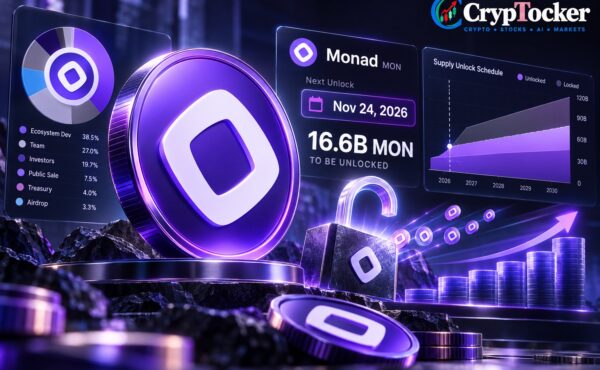 Monad Crypto Faces 16.6B MON Unlock as Price Holds Near $0.03
