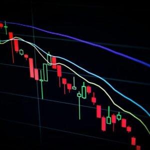 Market screen representing Polymarket prediction markets and DeFi product development