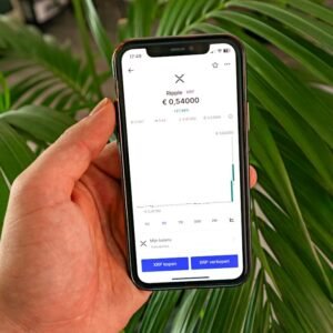 XRP price screen representing XRP technical analysis and support levels